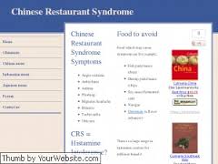 博客26：你所不知道的味精毒害－－中國餐館綜合症