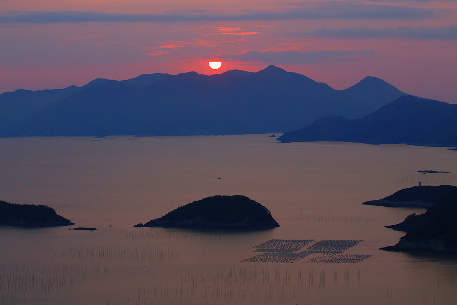 【霞浦花竹】放眼福瑶岛,登山观日出 - 棉鞋ayook