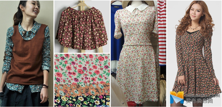 2014<em>春季女装</em>服装<em>面料</em>应用报告-春天的故事_