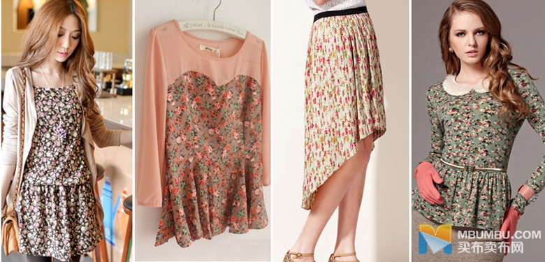 2014<em>春季女装</em>服装<em>面料</em>应用报告-春天的故事_