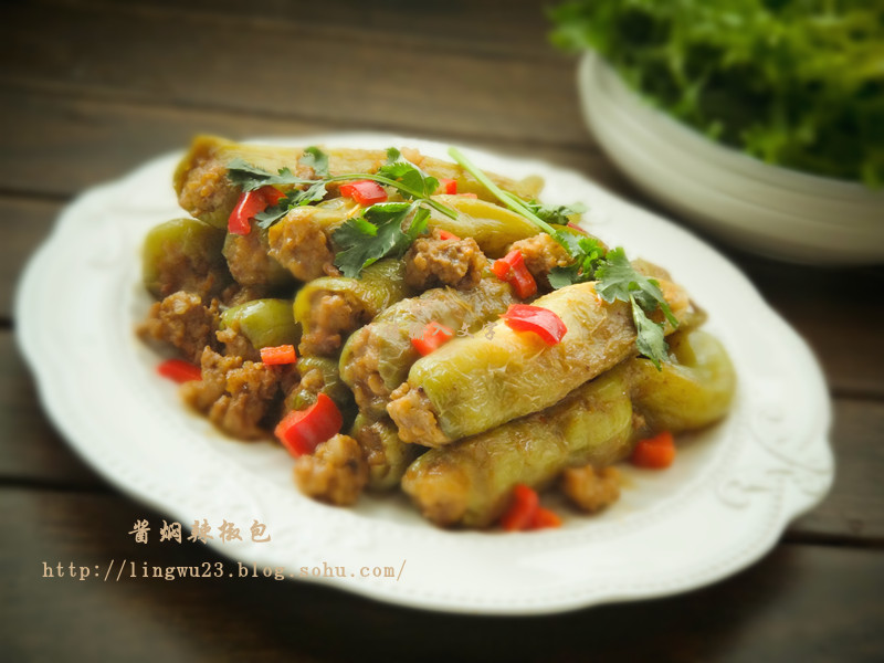 【转载】让你食欲大增的【酱焖辣椒包】