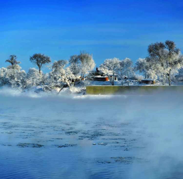 雪野大观——雾凇岛