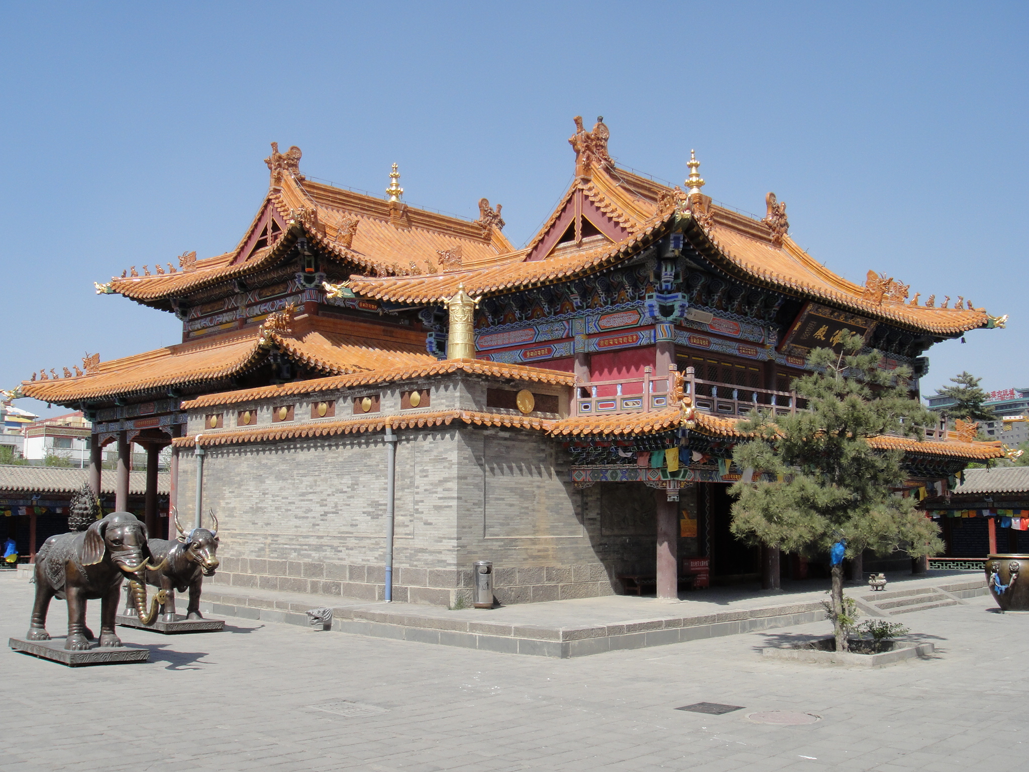 呼和浩特大召寺-中关村在线摄影论坛