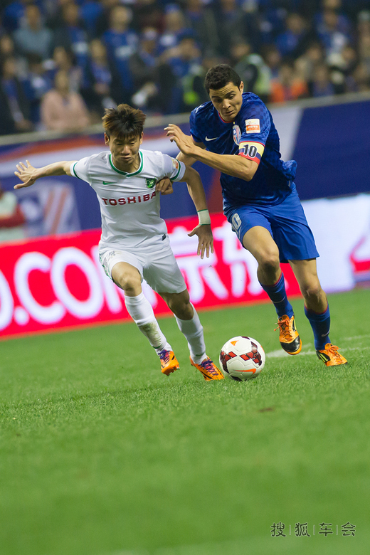 2014中超甲级联赛-上海申花VS杭州绿城_狐拍