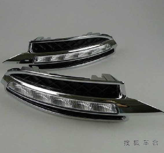 13款明锐日行灯雾灯改装 13款明锐日行灯雾灯改装