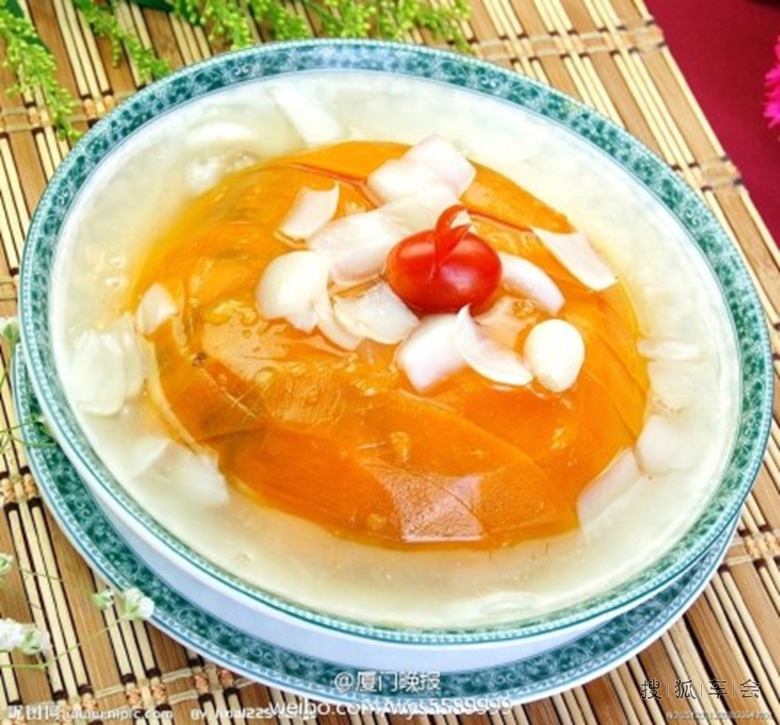 每日一菜:百合蒸南瓜