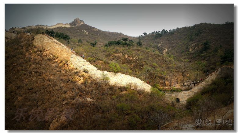 【蹬水长城,看满山桃花】,醉美好风光,鸟瞰水长城