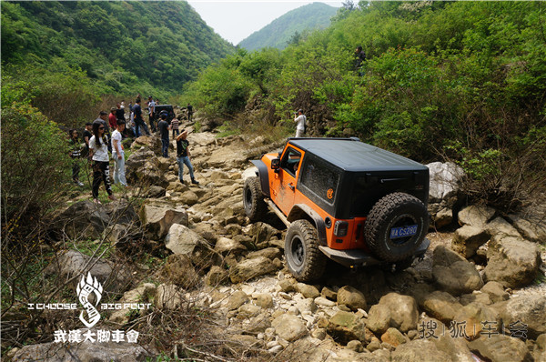 武汉大脚车会初探马蹄岩河谷