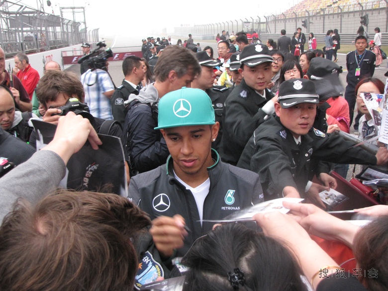 2014F1赛车车手见面会