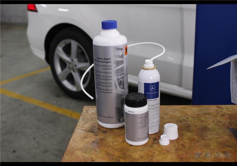 爱车空调清洁保养高清作业图,附驱除车内异味