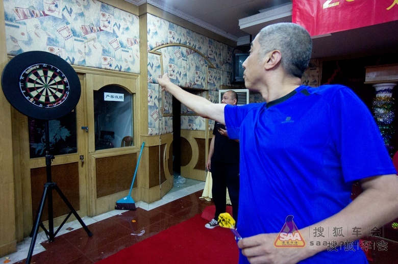 搜狐论坛五版年会趣味飞镖比赛…小有收获!