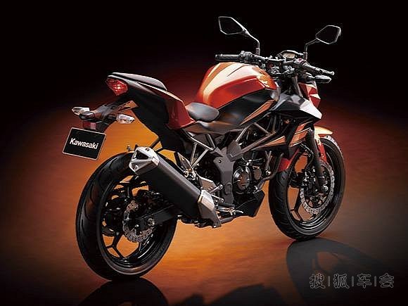 川崎发布新款Z250SL,亮点呈现