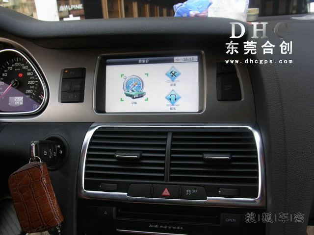 东莞Q7加装手写凯立德导航_奥迪Q7论坛