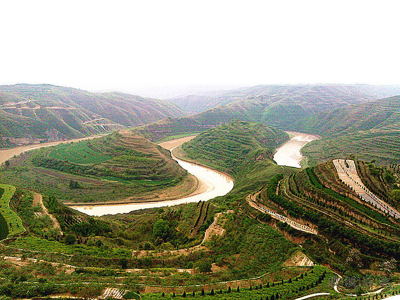 彬县太极弯、龟蛇山游