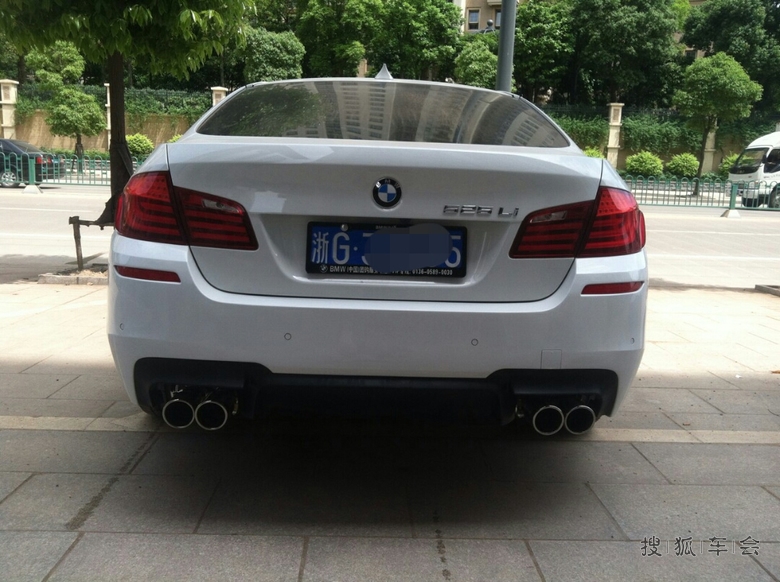 BMW F18 530升级 排气 M5款包围