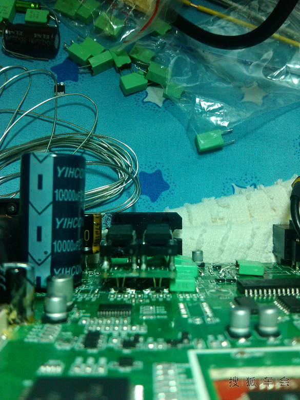 导航一体机 磨机 升级运放 功放IC 耦合电容_骊
