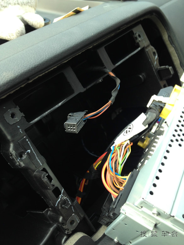 13途观改中控面板,装平板电脑