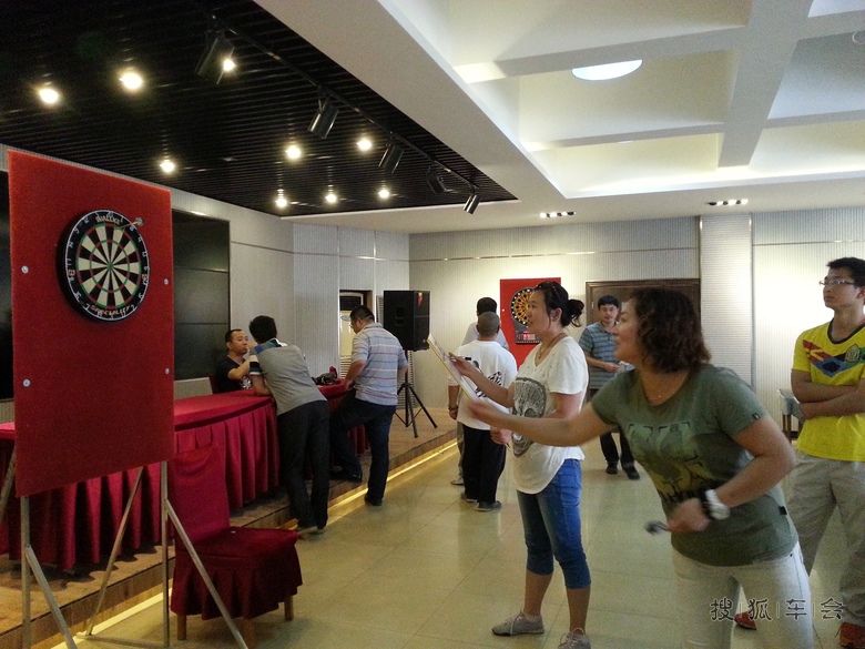 为6月25日省运会培训飞镖裁判