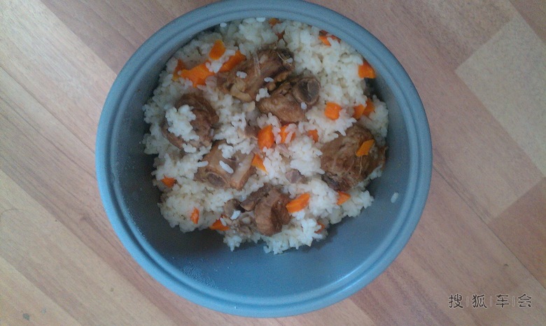 自己动手丰衣足食的排骨手抓饭_北京比亚迪S