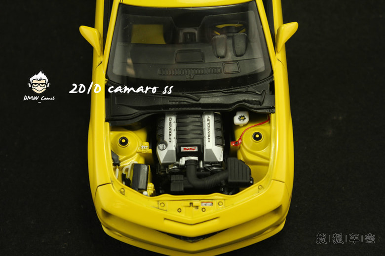 2010 camaro ss 1:25模型 简单制作过程