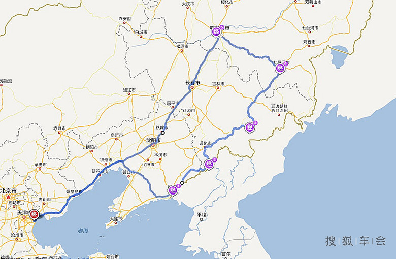 2014年8月东三省自驾游