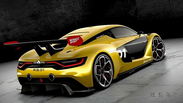 [汽车欣赏]超过500马力极速雷诺RS01赛车_北