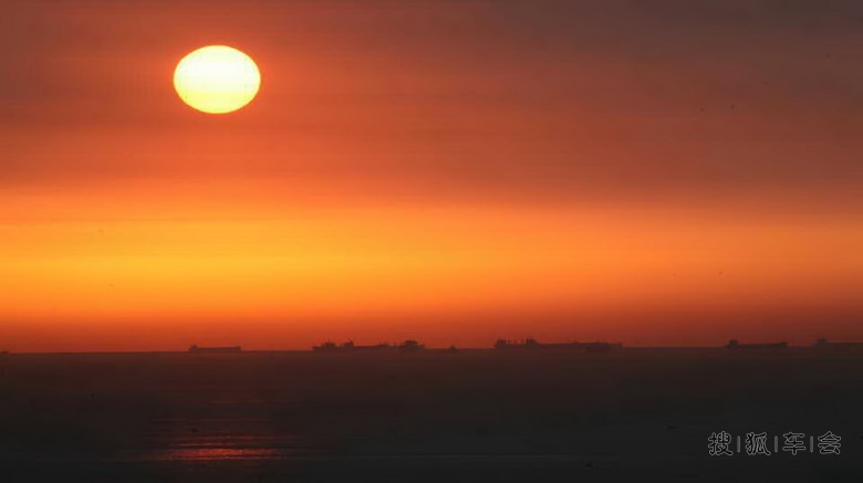 中秋的北戴河_北京比亚迪S6