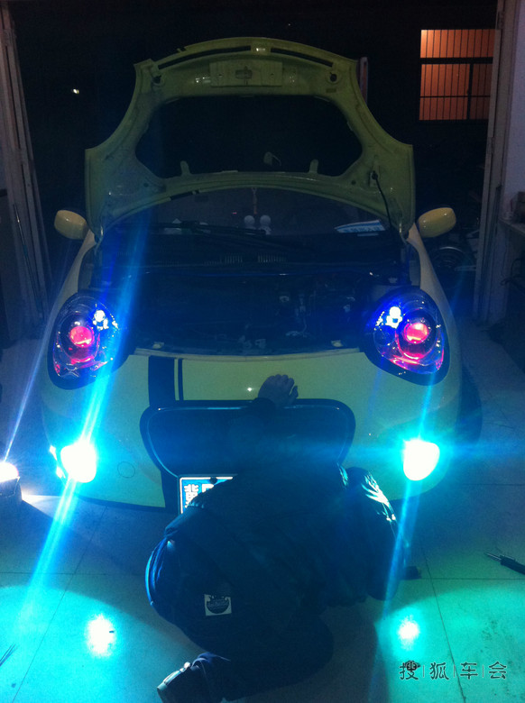 熊猫继续折腾、大灯改装。发现一款很不错的扶