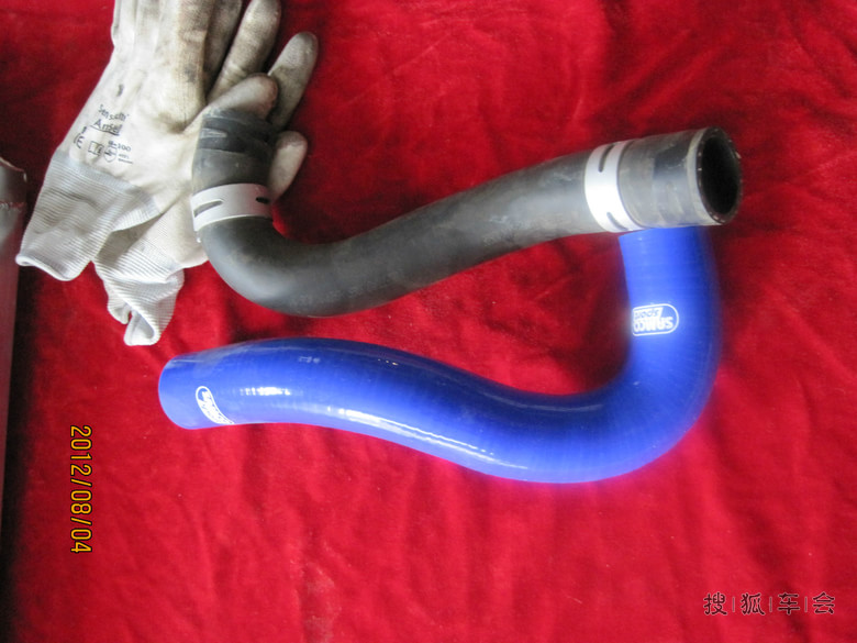 天津黑燕之加大全铝水箱和全车硅胶水管(申精