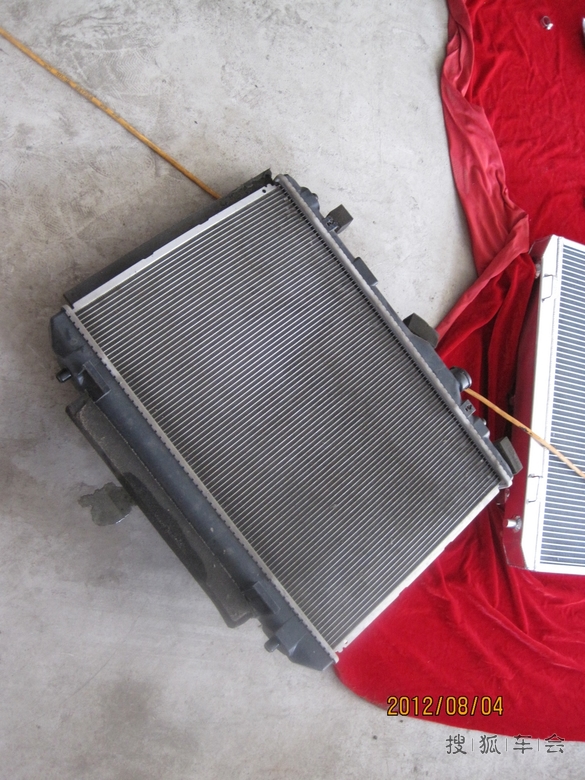 天津黑燕之加大全铝水箱和全车硅胶水管(申精