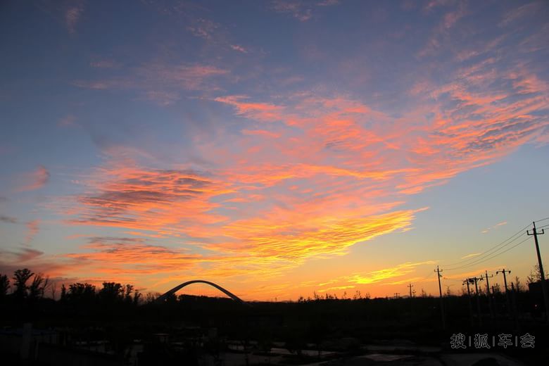 【自然景观】【我的月光银】中秋夜的晚霞_海