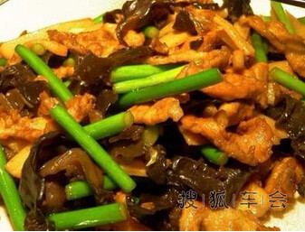 山西代表菜:过油肉