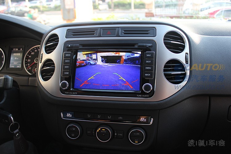 大众途观加装飞歌DVD导航 安卓G7四核倒车影