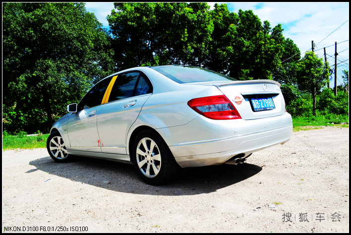 奔驰C 两年差两个月 自备机油 4S店之外完成五