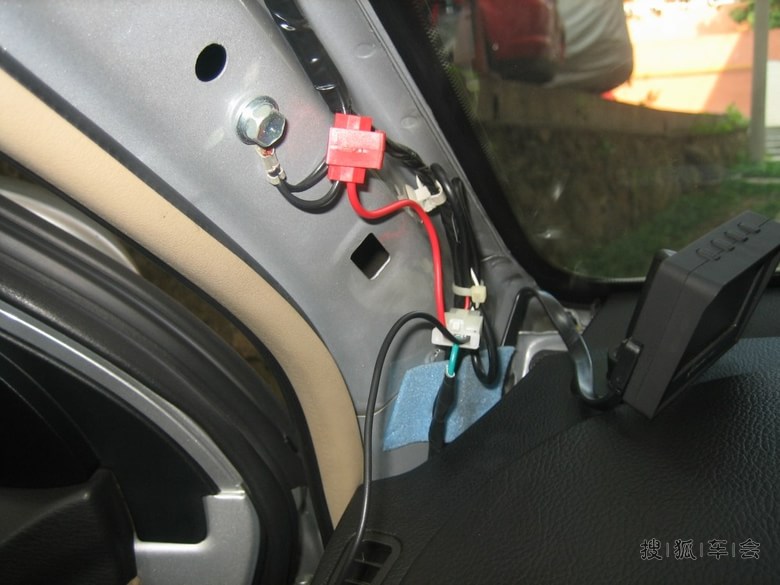 视摄像头,消除右侧盲区,小凯第二只眼睛安装完