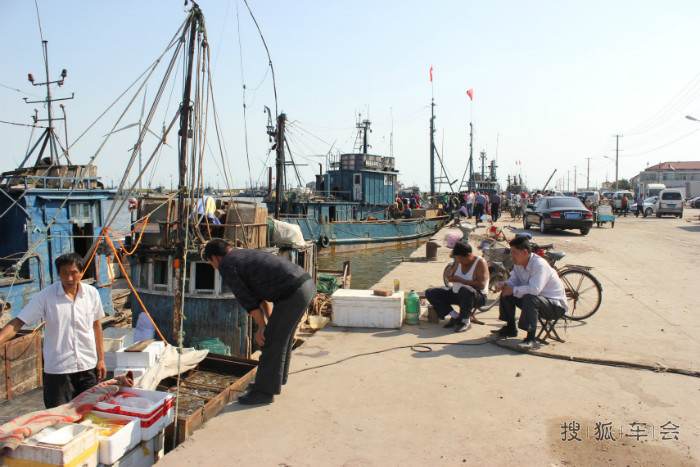 羊口海鲜市场_羊口港_家乡的海鲜市场