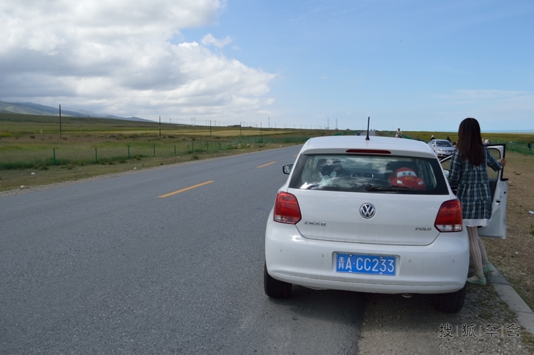 青海湖一日游120i敞篷和POLO同行,还有F150