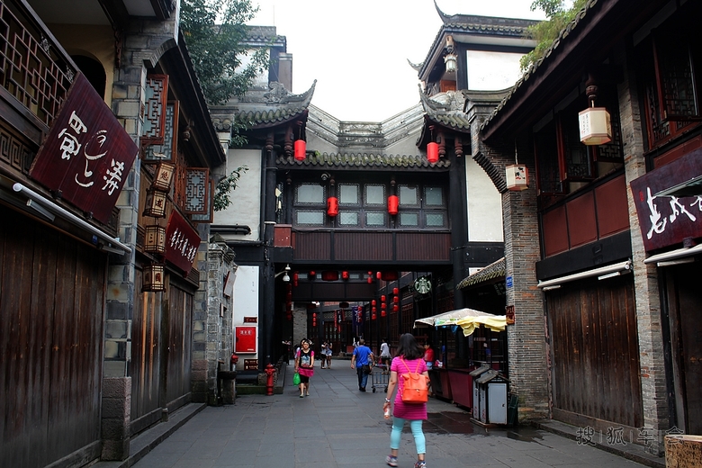 成都锦里仿古街