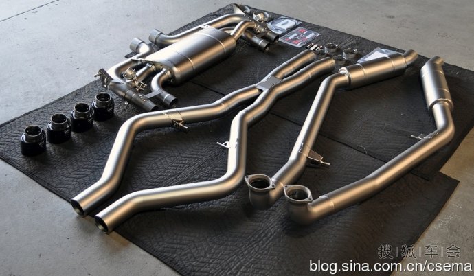 宝马X5M X6M升级改装Ak天蝎阀门排气