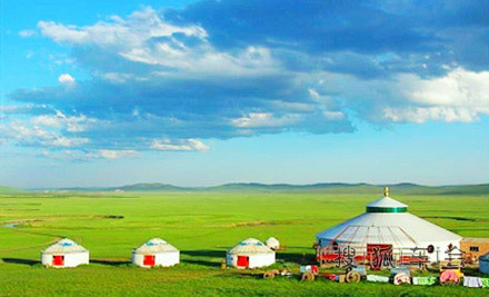 天堂草原 放飞梦想内蒙古雪佛兰车友会辉腾锡