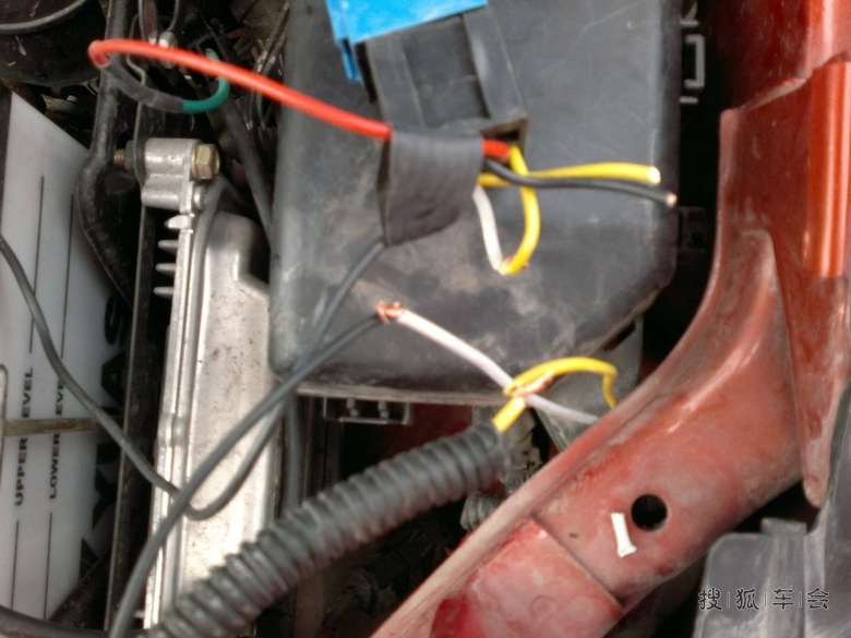 雾灯开关完美接法