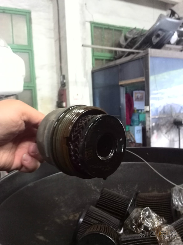 26555公里世嘉保养更换机油火花塞汽油滤芯