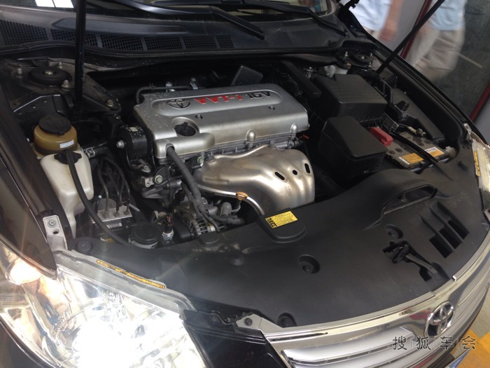 出世嘉入二手08年凯美瑞240G作业分享(验车)