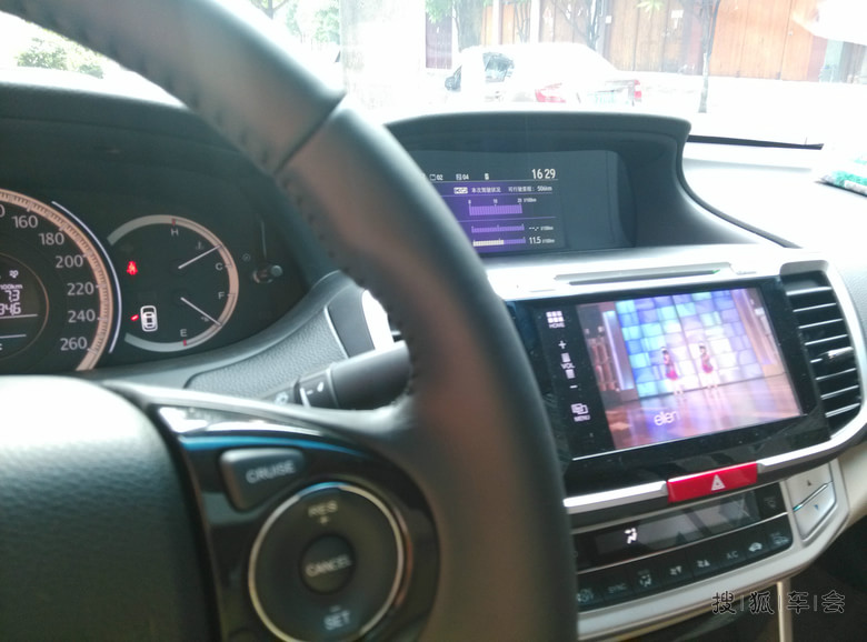 九代雅阁2.4LX一个月总结,加装倒车影视和剪线