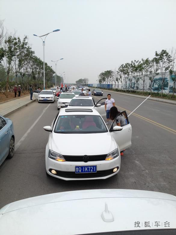 高端大气上档次!德赛西威临沂迈腾车友自驾游