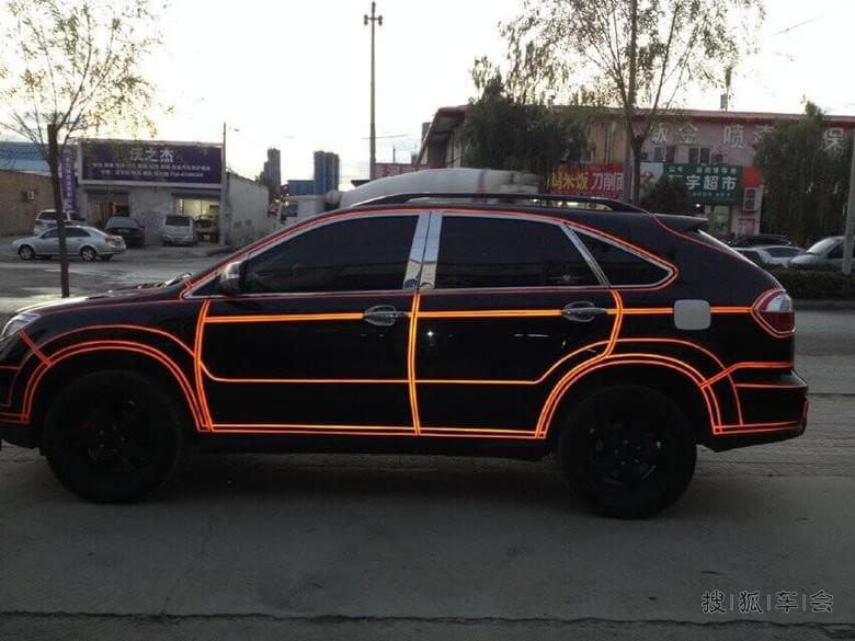 外观党的福利,北京第一辆豪改S6~!_比亚迪S6