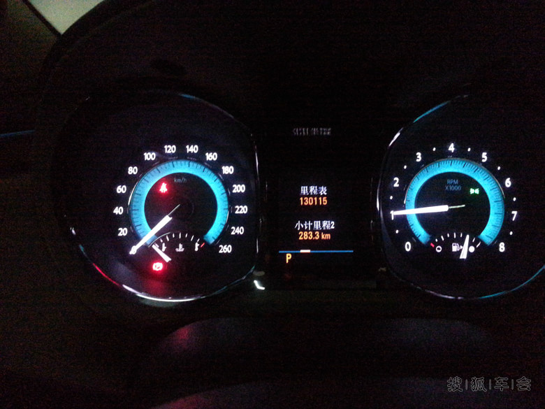 128888公里新君越油耗及质量实测--有图有真相