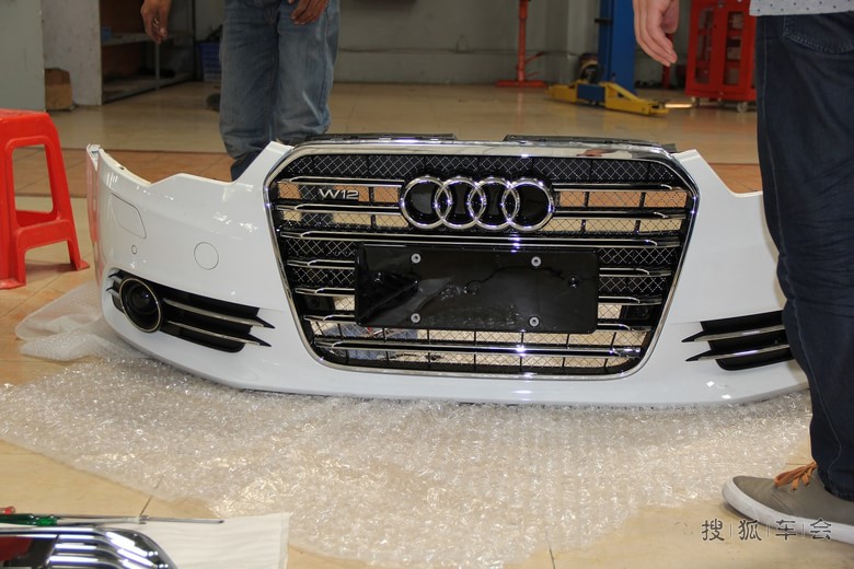 奥迪A6改装W12案例新款奥迪A6L改装W12_奥