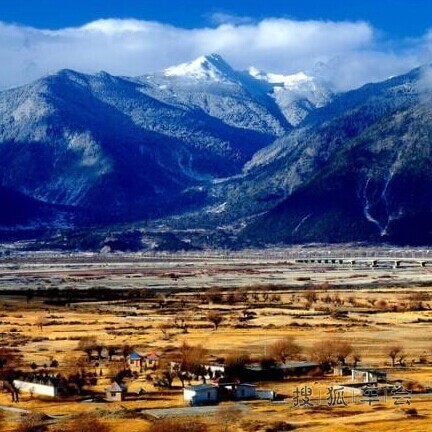 在网上看了秋天的西藏,突然心动了