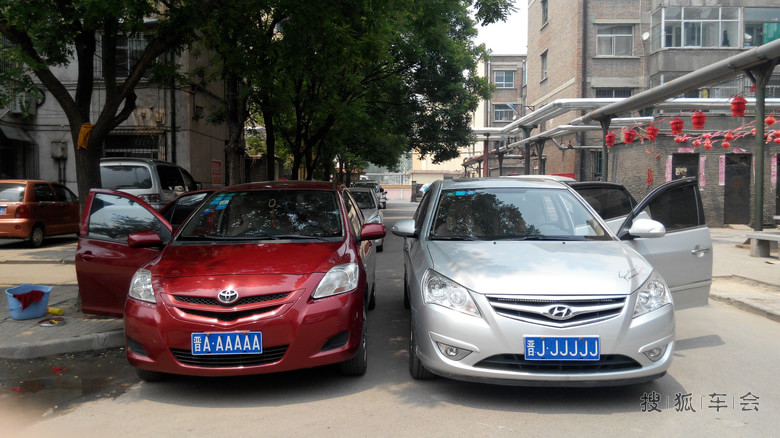 为老爸购入二手威驰一部